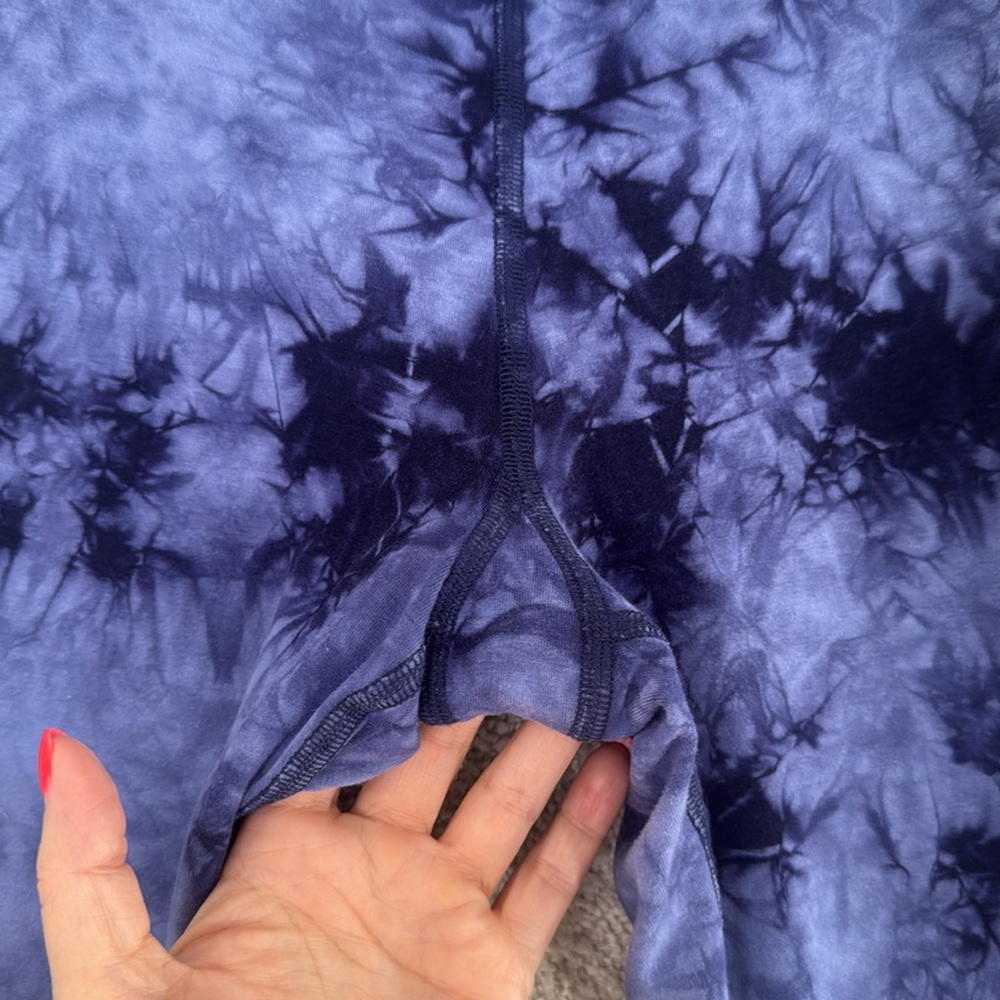 BLOOM Navy Tie Dye Leggings - Size Small - Picture 4 of 13